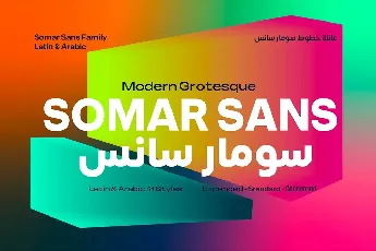 Somar Sans Family font