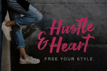 Strong Brush font