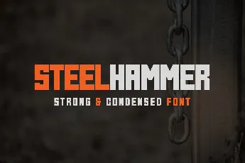 Steel Hammer Pro font