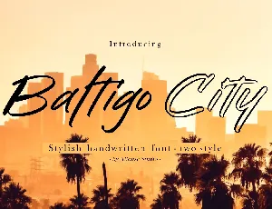 Baltigo City font