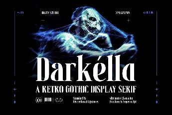 Darkella font