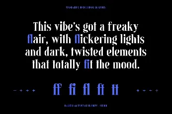 Darkella font