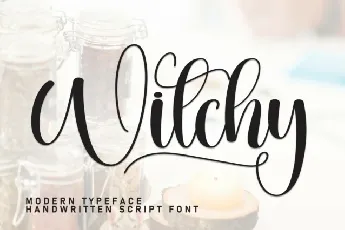 Witchy Script font