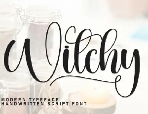 Witchy Script font