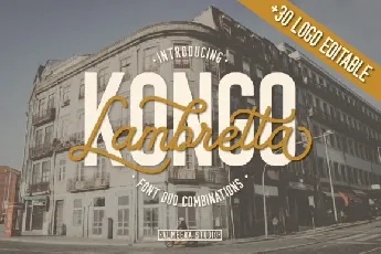 Lambretta Kongo Duo font