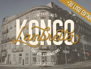 Lambretta Kongo Duo font