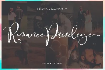 Romance Privilege font