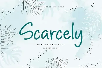 Scarcely font