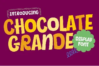 Chocolate Grande font