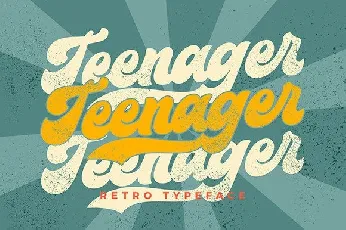 Teenager font