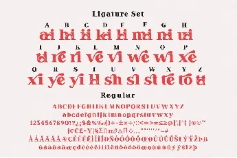 Besthia Display Duo font