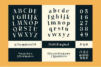 Bilgosia font