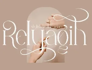 Relyagih font