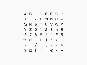 Monad Typeface font