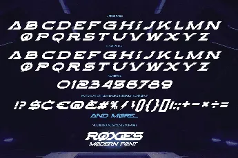 Roxies font