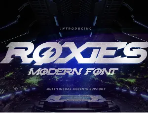 Roxies font