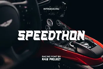 SpeedthonDemo font