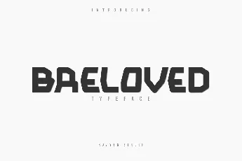 Breloved font