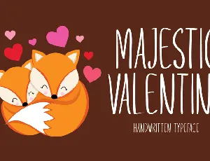 Majestic Valentine font