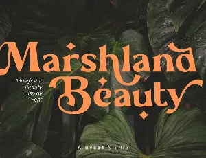 Marshland Beauty font