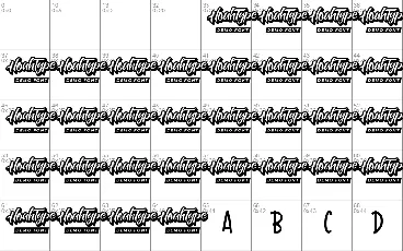 Dress Lines Demo font