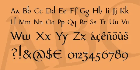 Pfeffer MediÃ¦val font