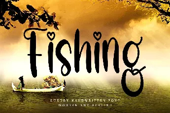 Fishing Typeface font