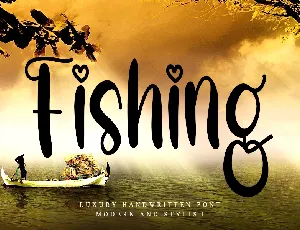 Fishing Typeface font