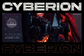 Cyberion font