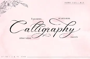 Aniyah Calligraphy font