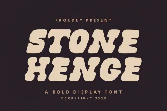 Stonehenge font