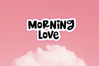 Lovely Time font