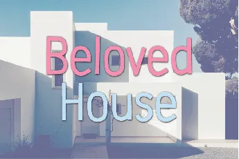 Beloved House font