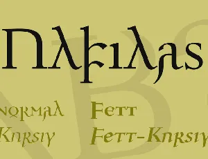 Ulfilas font
