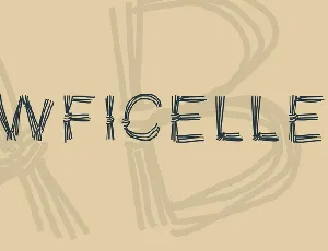 PWFicelles font