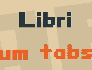 Libri font