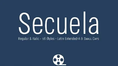 Secuela font