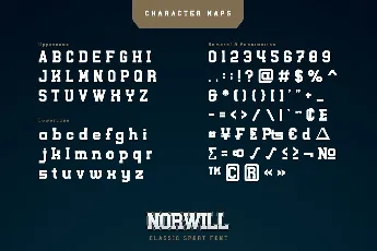 Norwill Classic Sport Display font