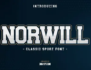 Norwill Classic Sport Display font