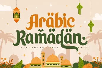 Arabic Ramadan font