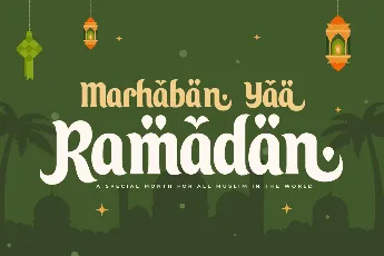 Arabic Ramadan font