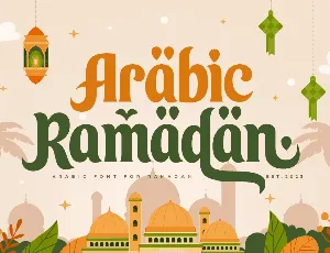 Arabic Ramadan font