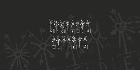 Sparkler Letters font