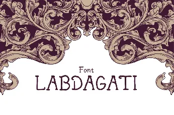 Labdagati font