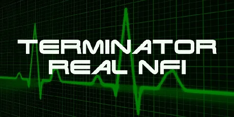 Terminator Real NFI font