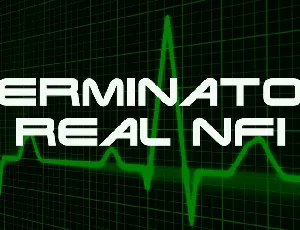 Terminator Real NFI font