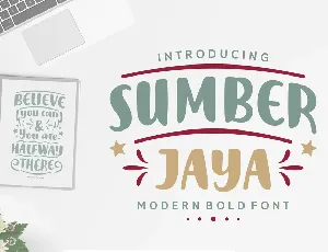 Sumber Jaya font