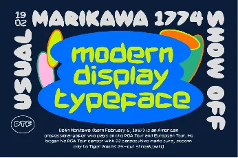 Power Display font