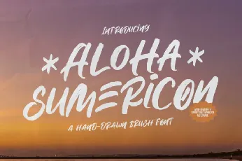 Aloha Sumericon font