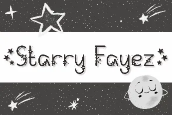 Starry Fayez font